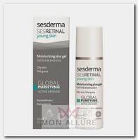 Гель увлажняющий для молодой кожи лица с усиленной формулой / SESRETINAL YOUNG SKIN Moisturizing plus gel 30 мл