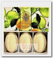 Набор натурального мыла, цитрус / Citrus 3 х 150 г