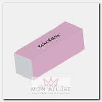 Блок-шлифовщик для ногтей, нежно-розовый 120 грит / Delicate Pink Sanding Block