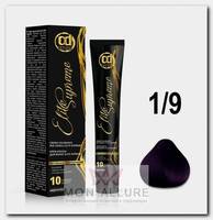 1/9 крем-краска для волос, черно-фиолетовый / ELITE SUPREME 100 мл