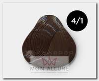 4/1 краска для волос, шатен пепельный / OLLIN COLOR 60 мл