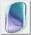 Расческа для волос / Compact Styler Petrol Blue Ombre